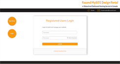 Desktop Screenshot of mysite.ravand.com